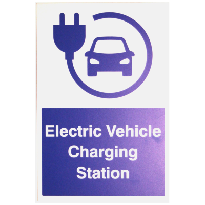 ISIGN Industrial Signs - EV Charging Station