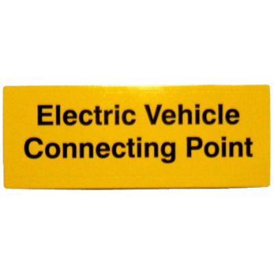 ISIGN Industrial Signs - EV Connecting Point