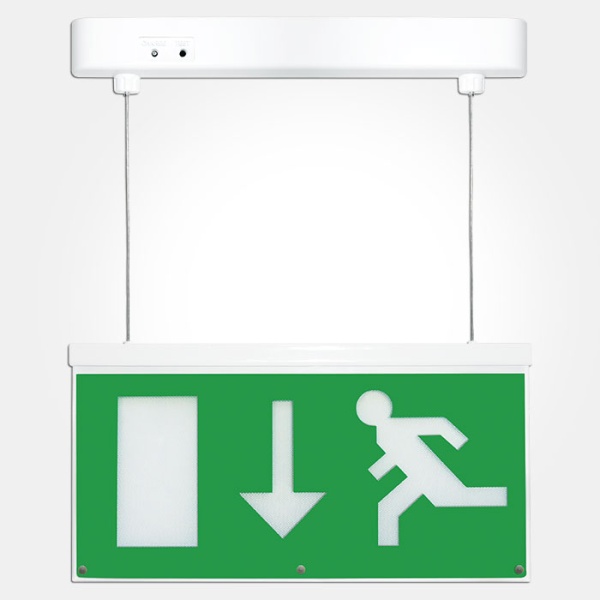 LED Emergency Hanging Exit Sign Light